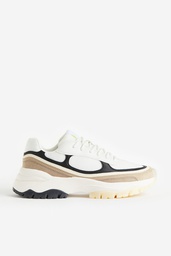 [FAS-001] High White Sneakers